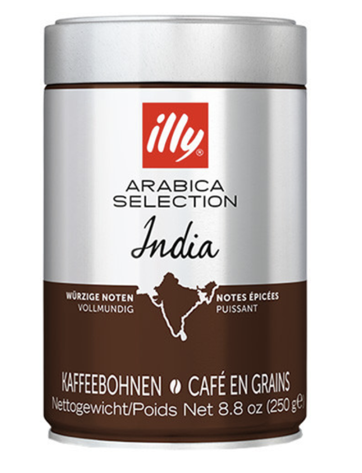 Кава в зернах Illy India з/б 250г
